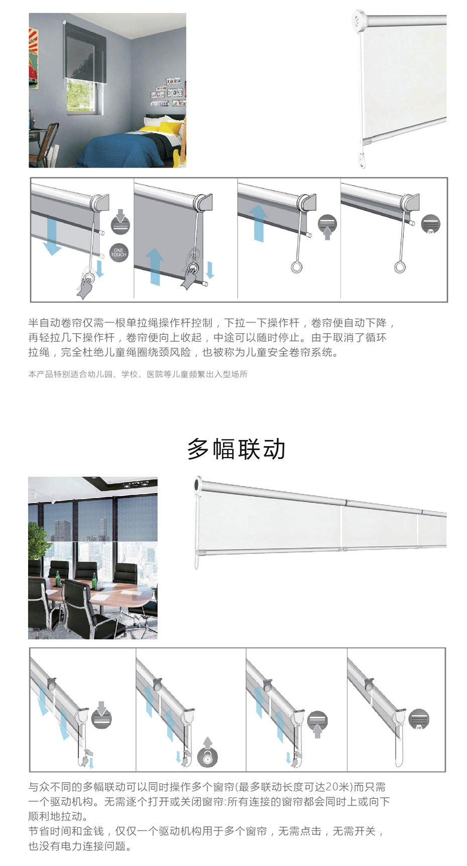 膜卷帘半自动系统展示